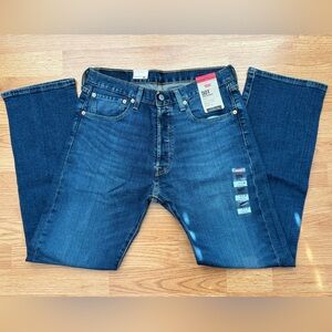 NWT Levi's Men's 501 Dark Wash Jeans